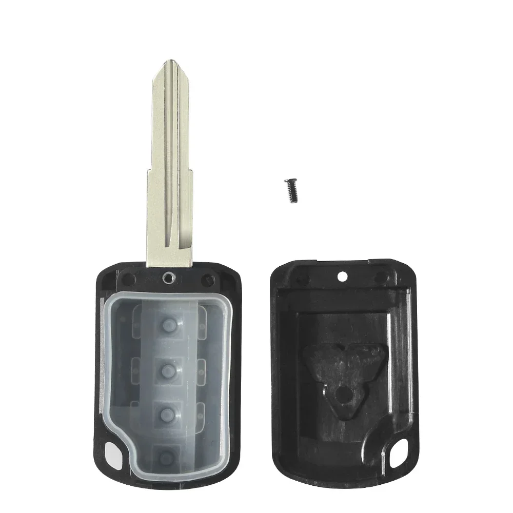 KEYYOU For Mitsubishi Eclipse CROSS Outlander SPORT Mirage G4 Lancer 2016-2021 2/3/4 Buttons Car Key Case