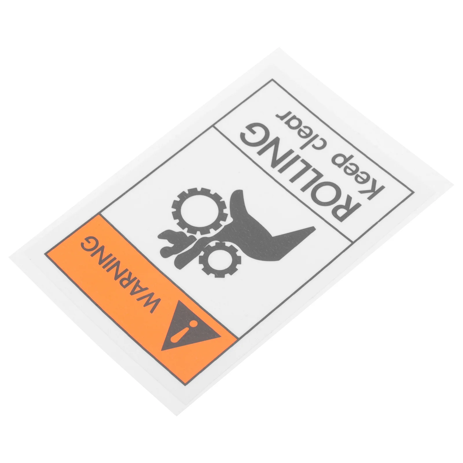 ملصق تحذيري، علامة تحذيرية متينة للسلامة لاستخدام مكتب مستودع المصنع، ملصق لاصق لخطر الأمان