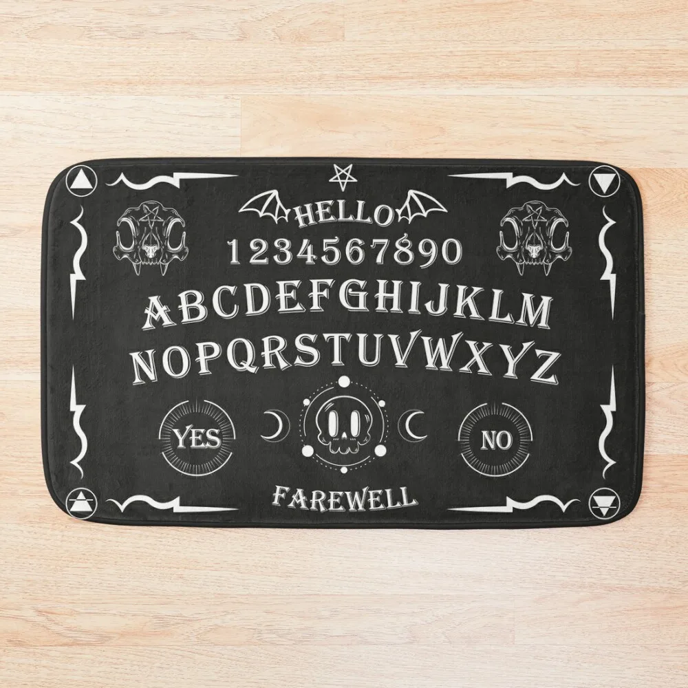 

Black Ouija Bath Mat Toilet Carpet For The Bathroom Mat