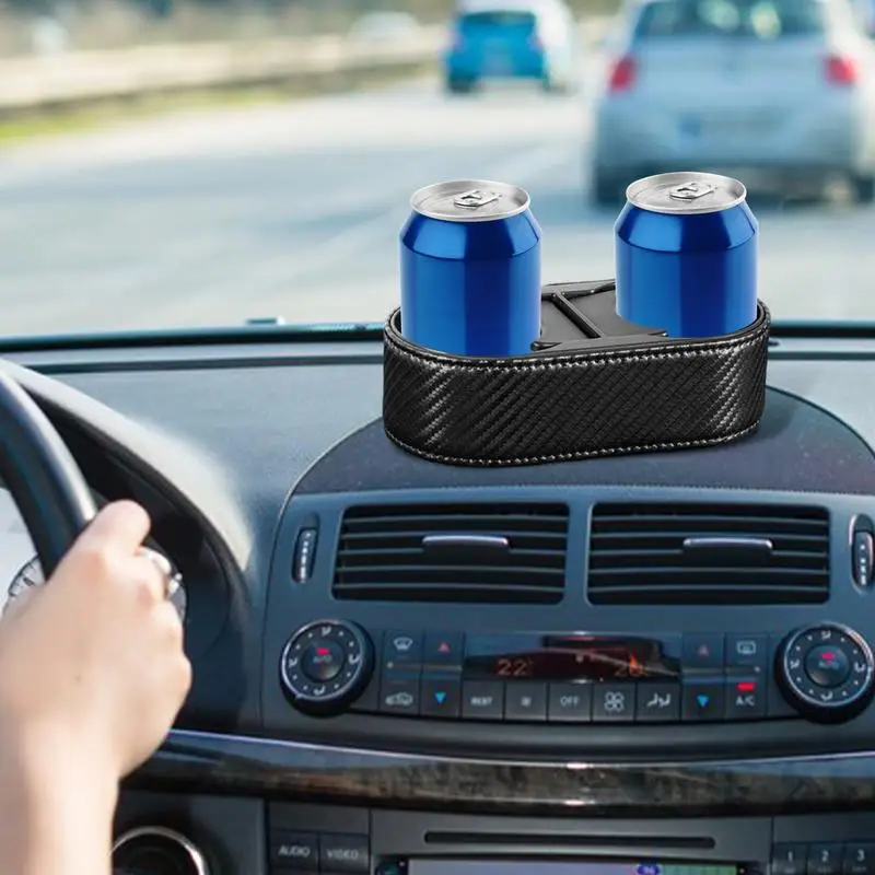 

Cup Holders For Car Double Drink Holder For Car Automotive Fixed Beverage Bracket Console Organizer For Daily Use Camping