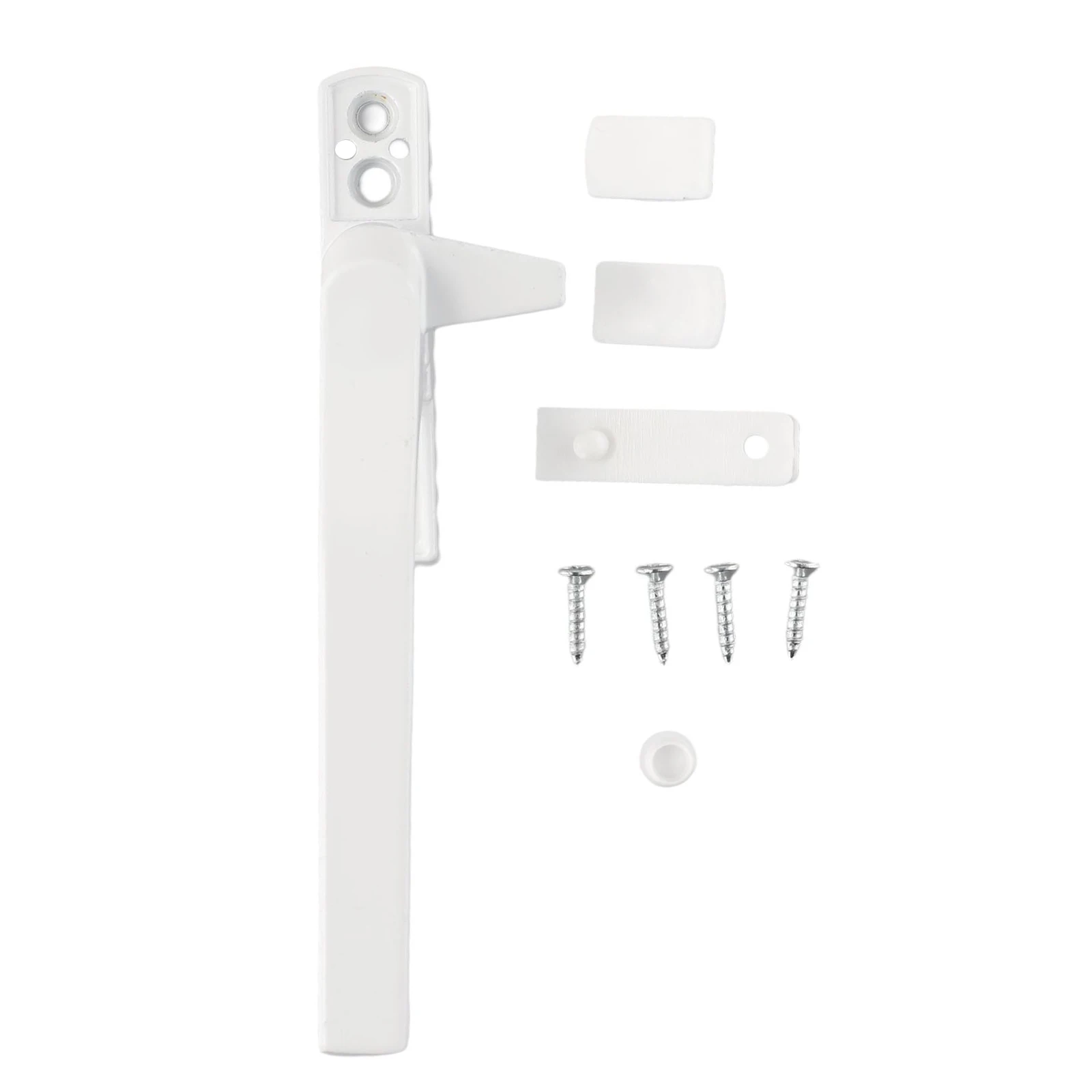 Aluminum Alloy External Flat Handle For Window Enhanced Functionality Left Or Right Hand Options Long Lasting Durability