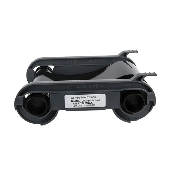 

RCT023NAA Black Standard monochrome ribbon cassette 2000 prints for Zenius Primacy Elypso