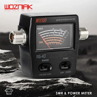 NISSEI RS40 SWR & Power Meter SO239 VHF UHF 200 Watts for KENWOOD YAESU ICOM TYT Mobile Radio Antenna Protable Pointer Tester