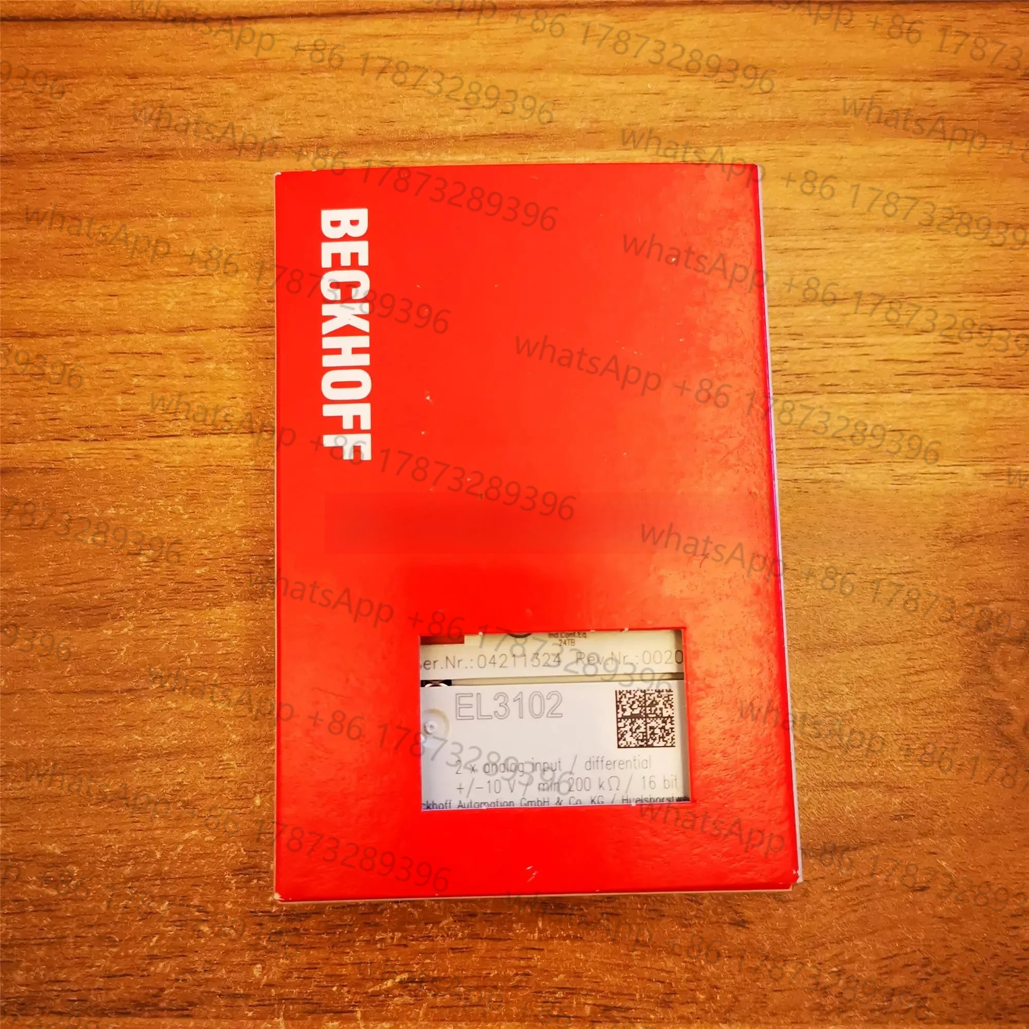 

1 шт. новые оригинальные модули BECKHOFF EL3102