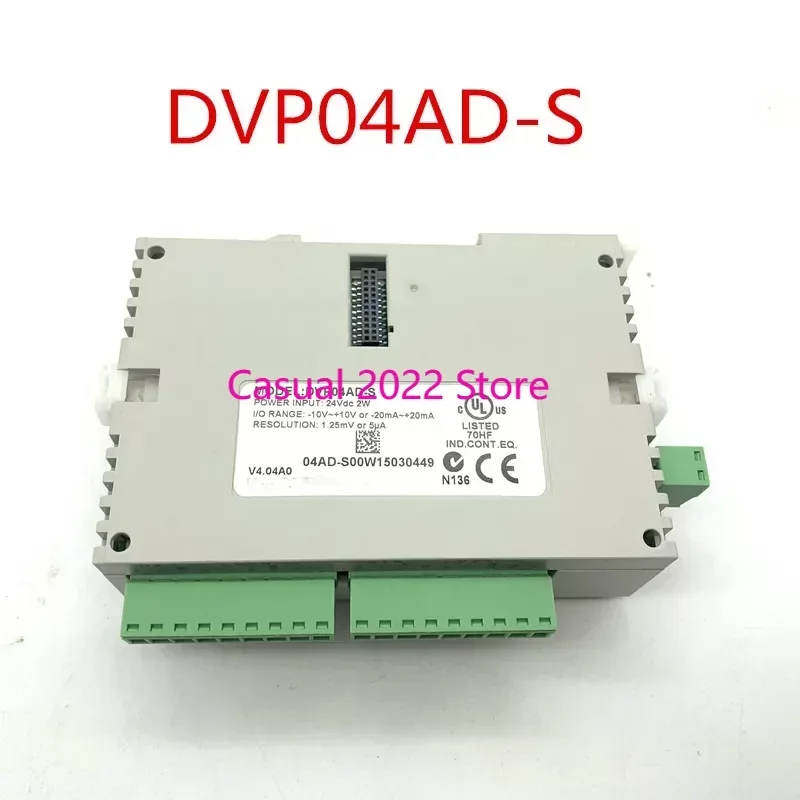 DVP04AD-S DVP04ADS, módulo de E/S analógico PLC, Serie S original, AI4 PLC, nuevo