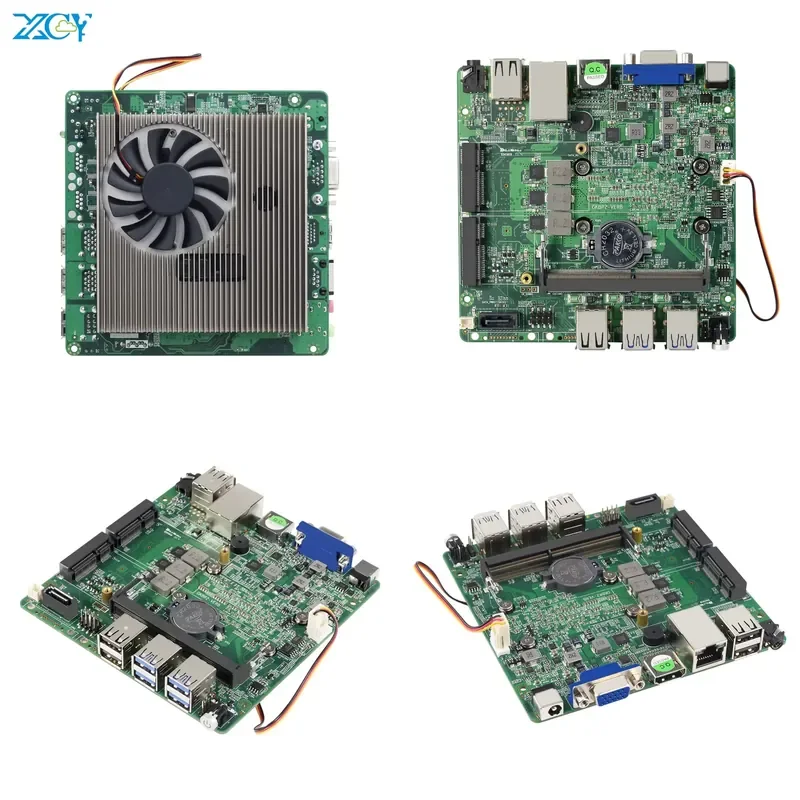 

【CHIMU HOME】 DDR4 Mini Motherboard for Core i7/i5/i3 with MSATA USB LAN WiFi