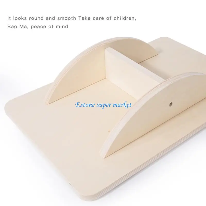 

090B Smooth Wobble Balance-board Boys Girls Rocker Board Birthday Gifts for Children