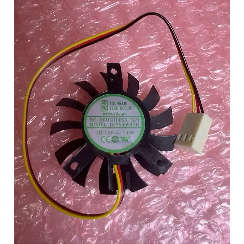 for DFS500912M Industrial Computer Fan 12V 1.6W for Router Cooling