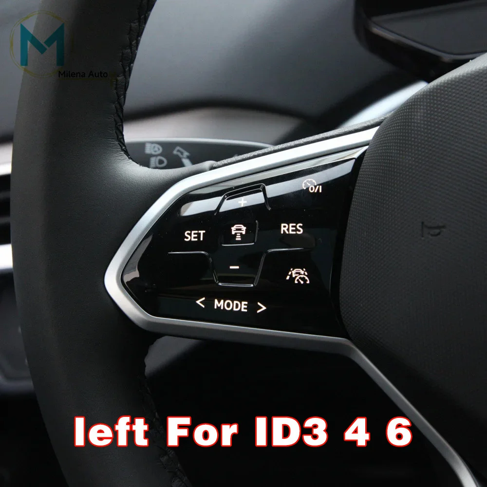 For VW Golf7 MK7 Golf 8 MK8 Passat B8 Tiguan L For ID3 ID4 ID6 1EA959442A/B Multi Function Steering Wheel LCD Touch Button Shell