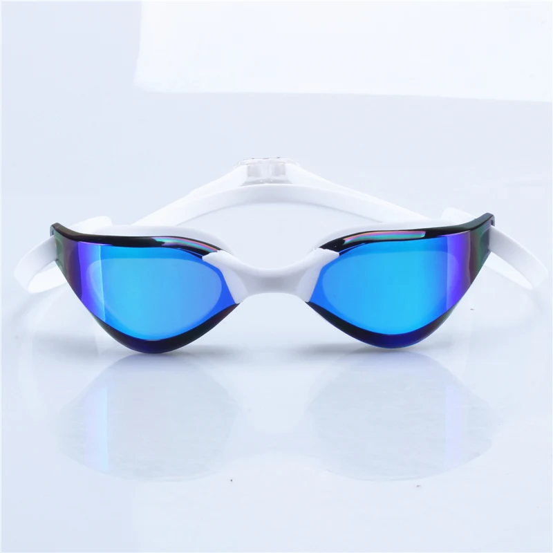 Professionelle Anti-Beschlag-Schwimmbrille, Schwimmbrille, galvanisiert, wasserdichtes Silikon, Lunettes De Natation Professionnel – Detail 8