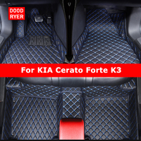 DOODRYER Custom Car Floor Mats For KIA Cerato Forte K3 Auto Carpets Foot Coche Accessorie