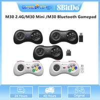 8Bitdo M30 2.4G/M30 Mini /M30 Bluetooth Gamepad For Nintendo Swtich Wireless Controller For SEGA Genesis For Sega Genesis Mini