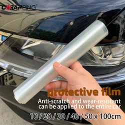 Transparent Car Protective Film Car Anti Scratch Protective Film Car Bumper Hood Paint Transparent Protection Clear Stickers