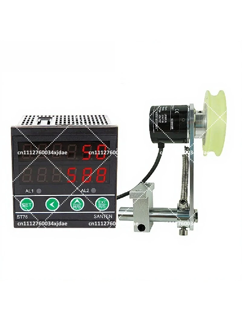 Digital Counter Meter Encoder ST76 High Precision Roller Type Automatic Counting Device