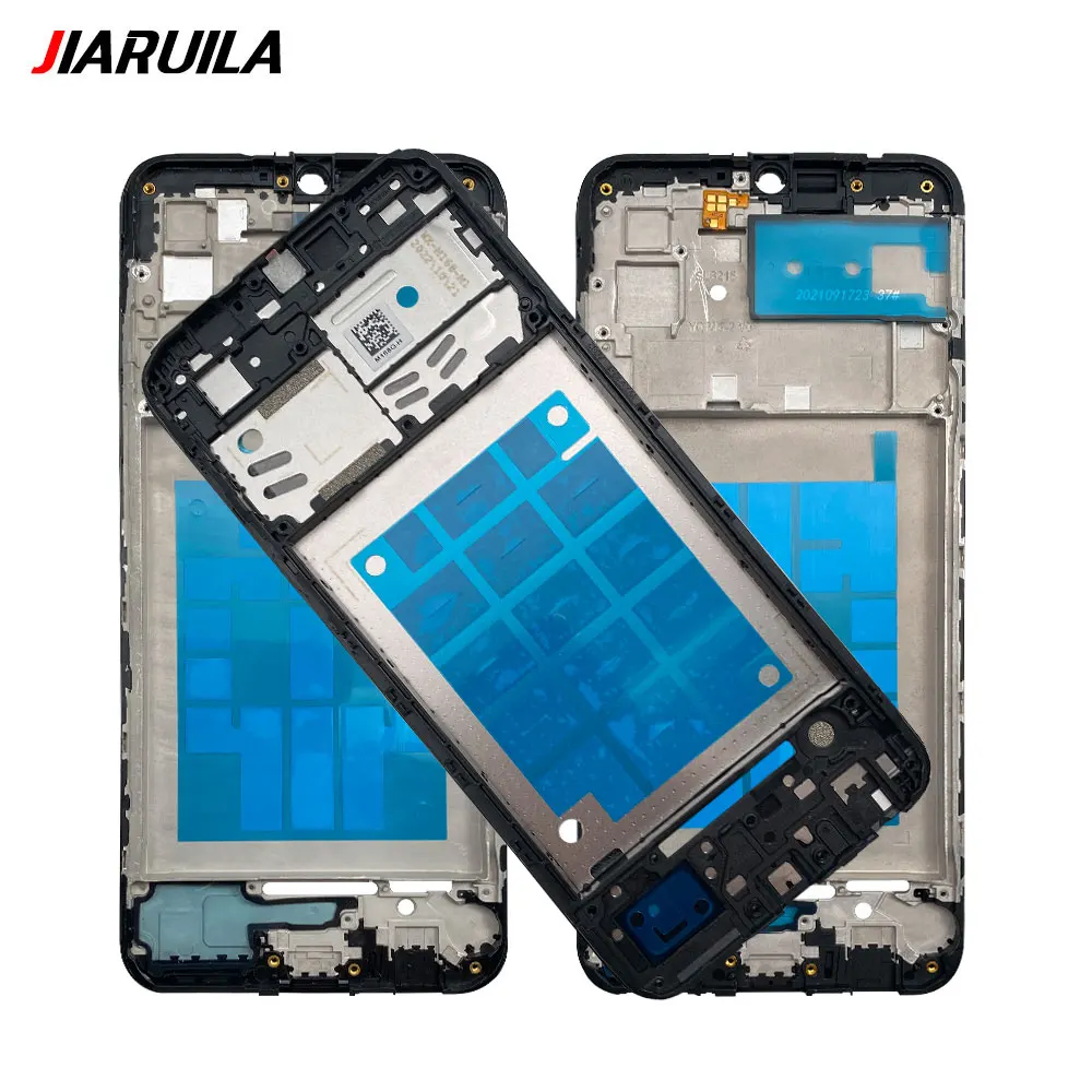 NEW Front Housing LCD Frame Bezel Plate Replacement Parts For Samsung A21 A02 A02S A03S A03 Core A04 A04S A04E A32 4G 5G A34