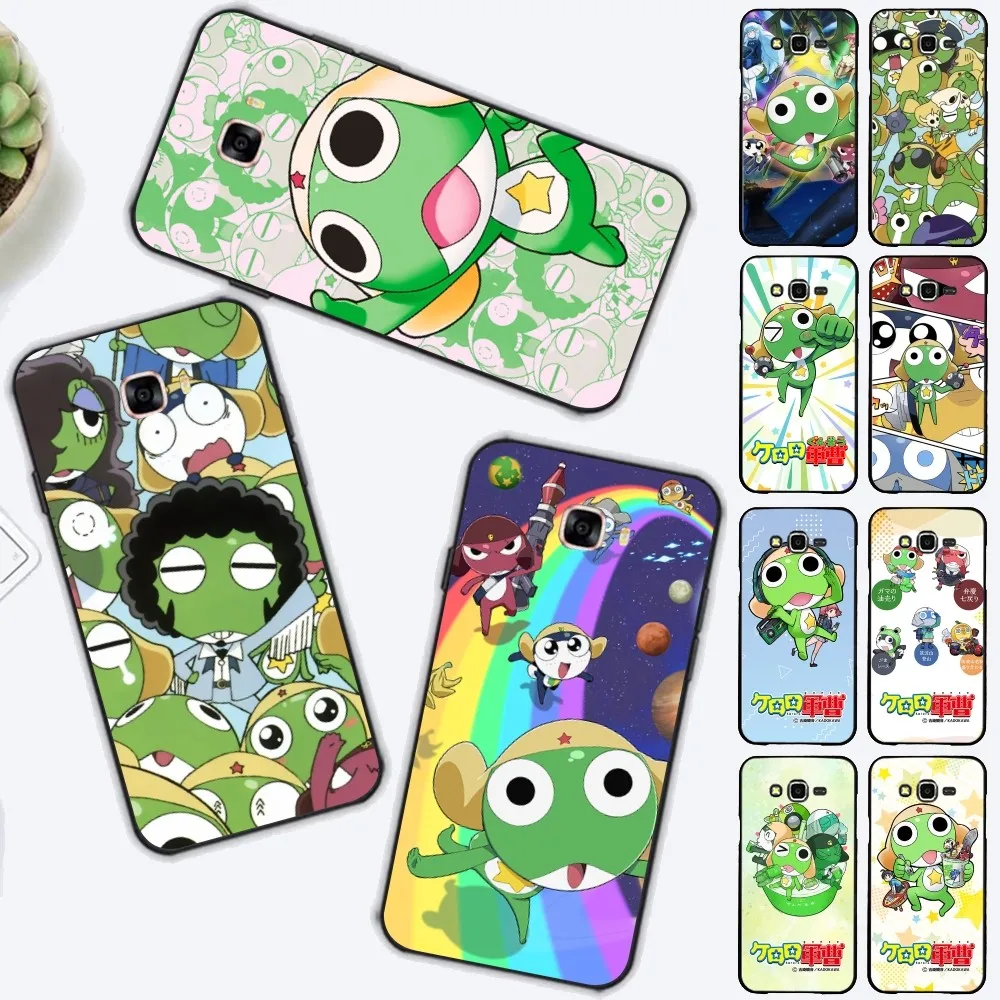 Cartoon Keroro Gunsou Frog Phone Case For Samsung J 7 plus 7core J7 neo J6 plus prime J6 J4 J5 Mobile Cover