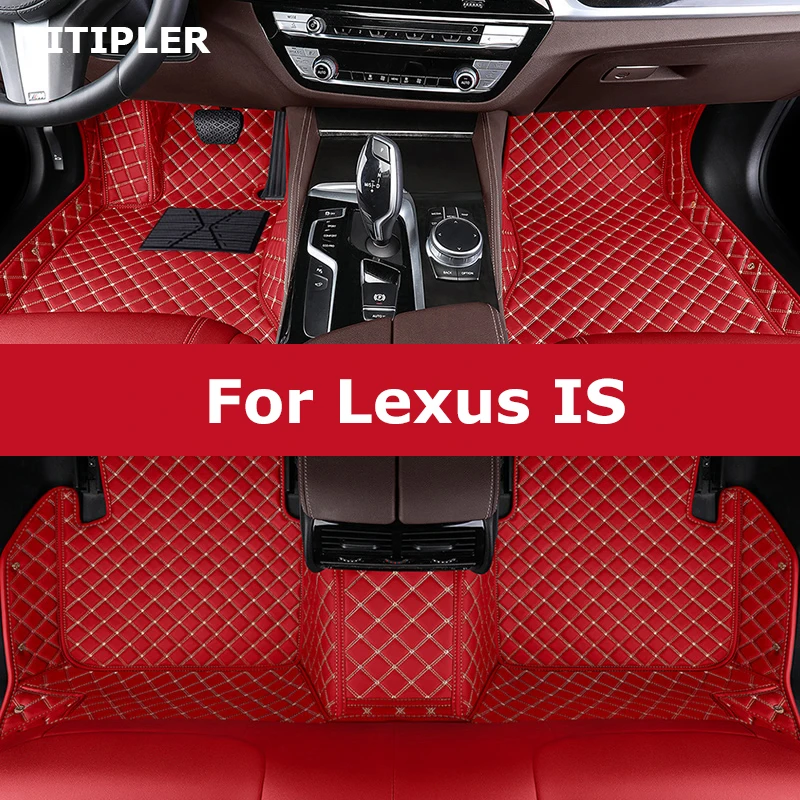 TITIPLER Custom Car Floor Mats For Lexus IS IS200 IS200C IS250 IS300 IS300h IS350 IS500 Auto Carpets Foot Coche Accessories