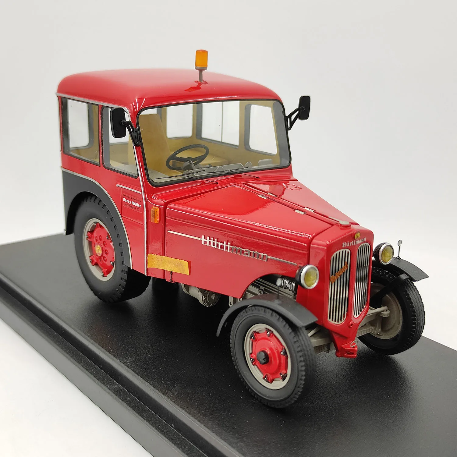 MOMINIATUR 1/32 مقياس هيمان D800 الراتنج جرار نموذج تحصيل لعبة هدية تذكارية عرض حلية #5