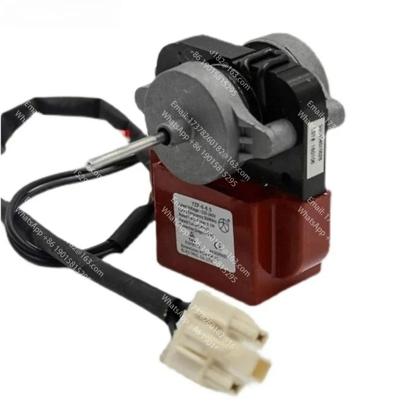 Novo motor de ventilador para geladeira dc resfriamento YZF-6-6.5 6.5w 220v geladeira radiador freezer peças