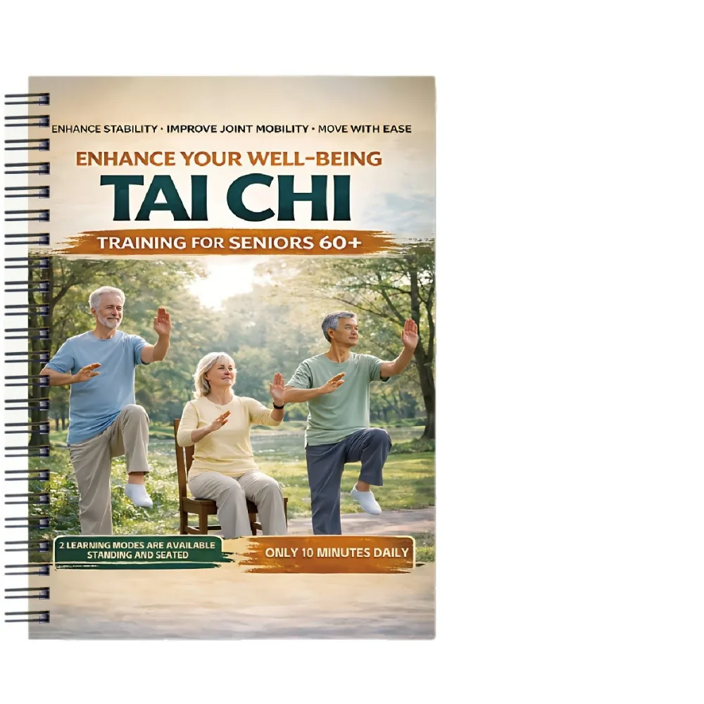 28 Days Transformation Challenge Tai Chi For Seniors Only 10 Minutes Daily Tai Chi Walking Easy 4-week Program Book
