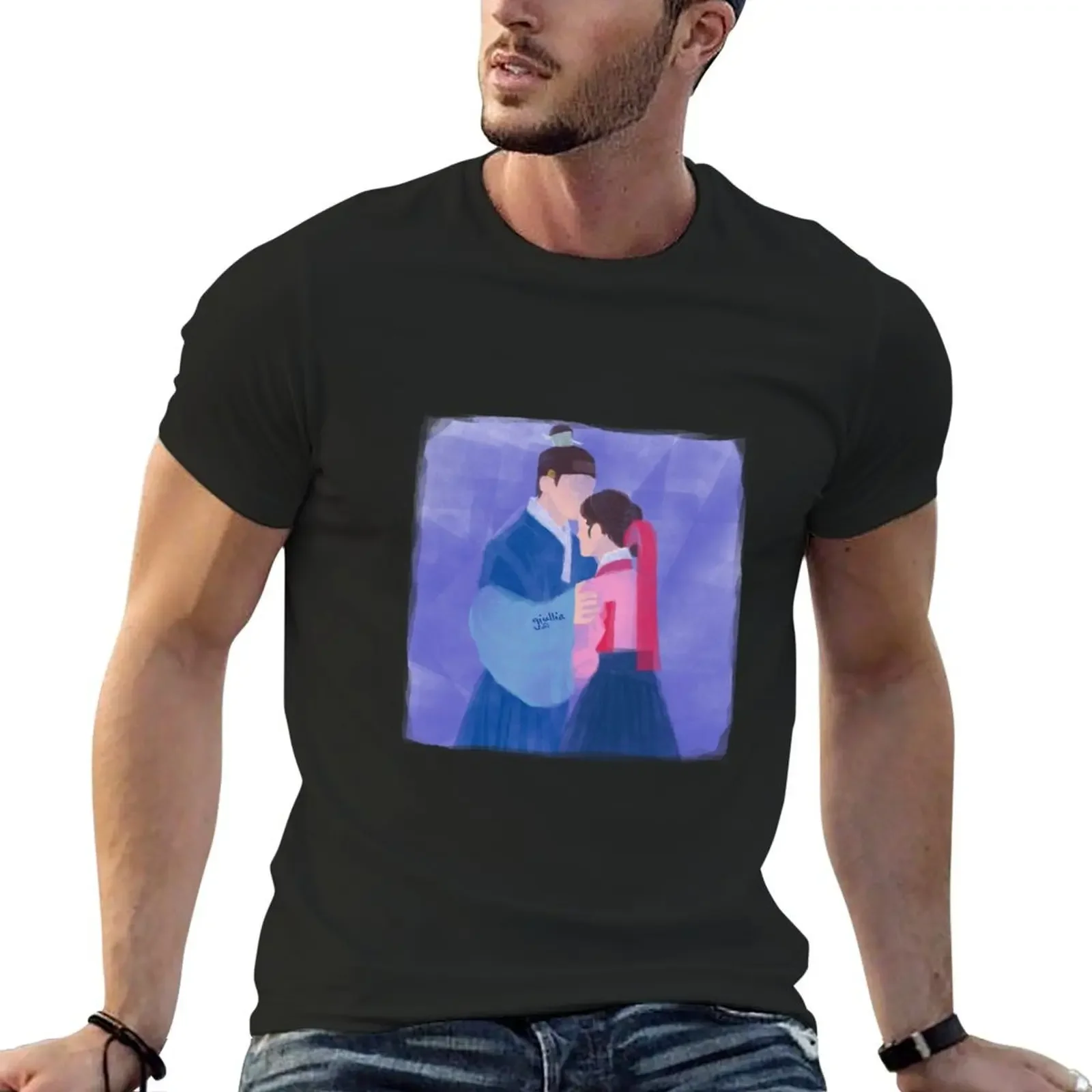 

The Red Sleeve FANART 01 T-Shirt vintage anime shirt sports fans mens graphic t-shirts anime