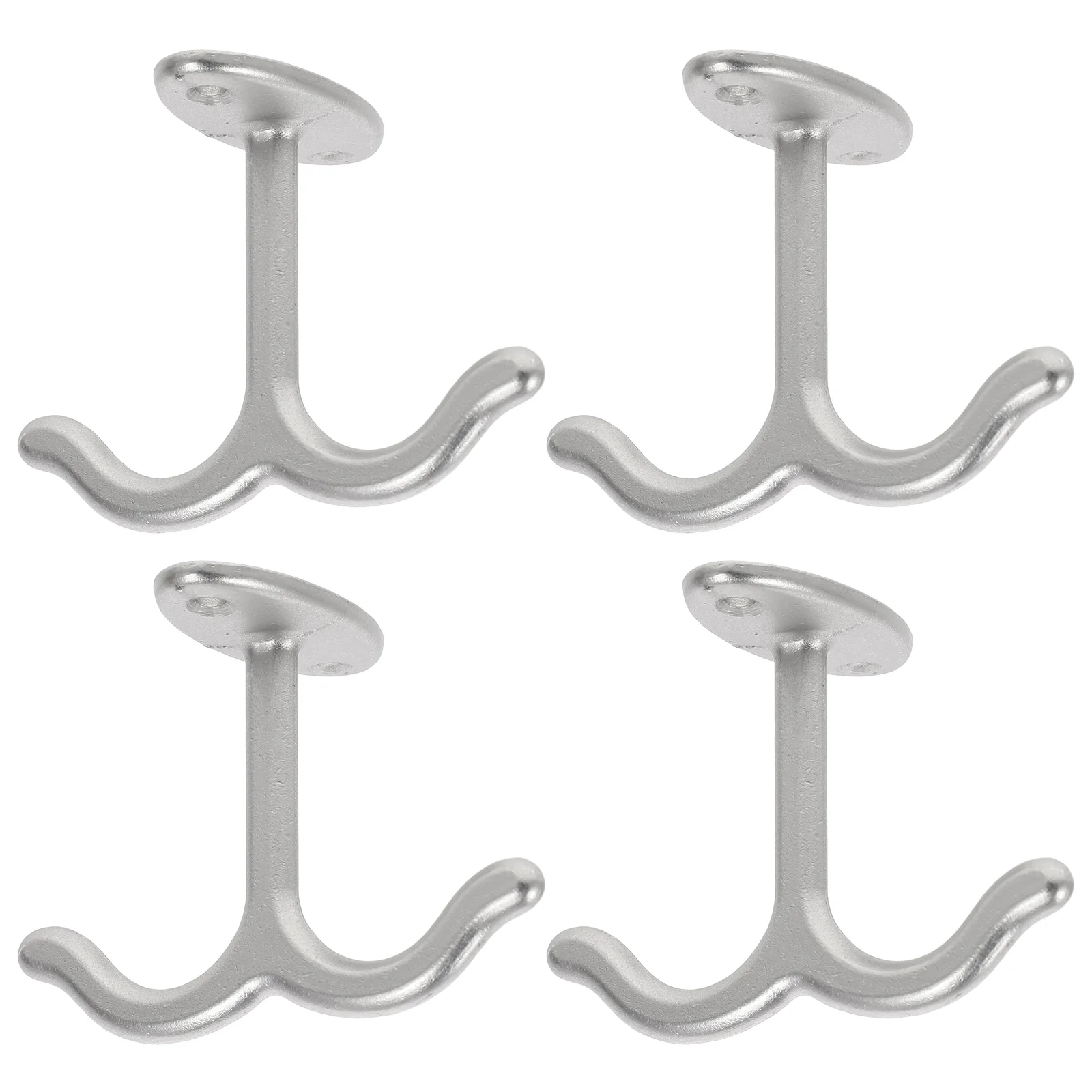 

Ceiling Double Claw Hook Hat Key Holder Clothes Coat Zinc Alloy Hats Closet Hanging Metal Shelf