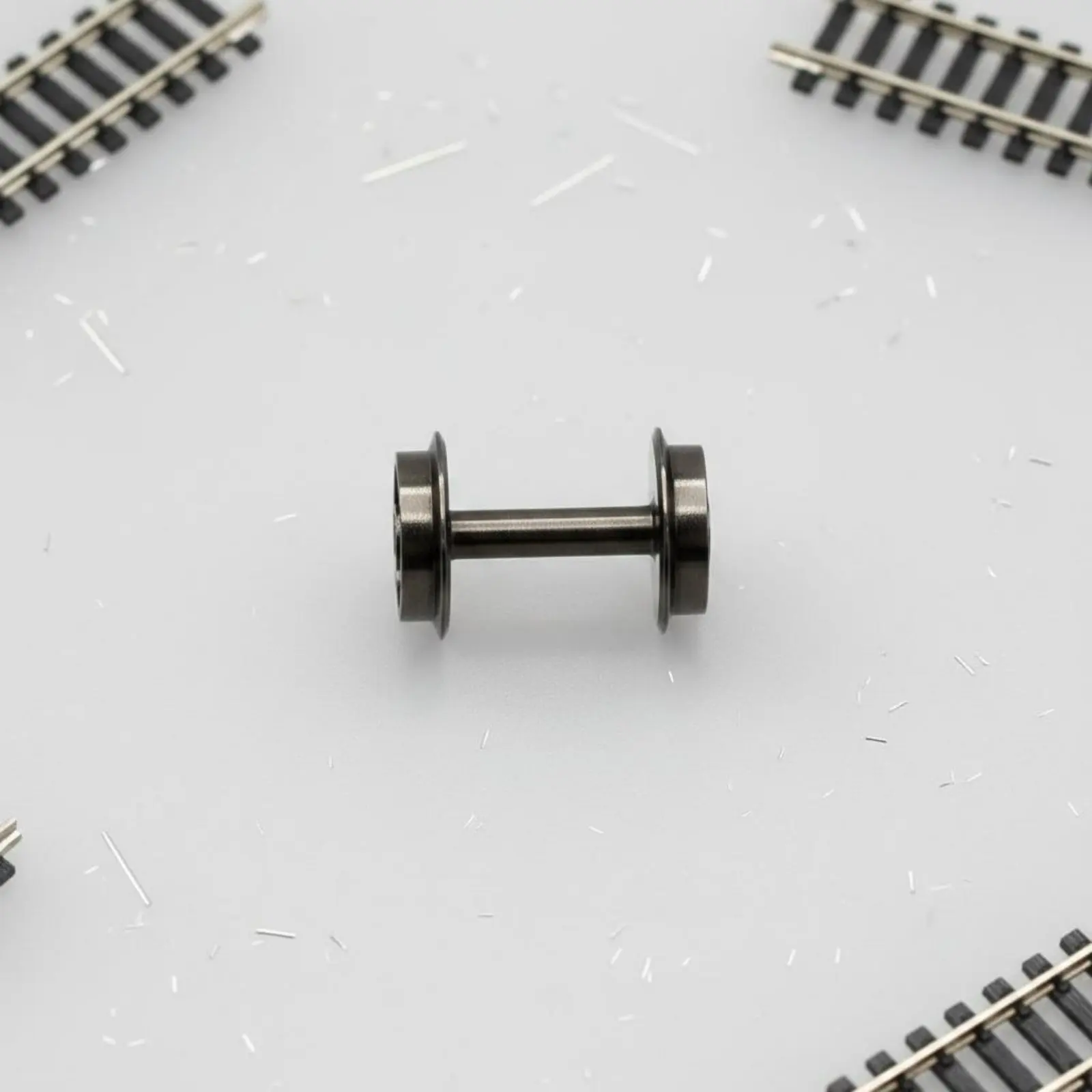 HO Scale Metal Wheels Universal Replacement 1:87 Metal Wheel 1:87 Scale Train Wheels Effortless Rolling Realistic Details