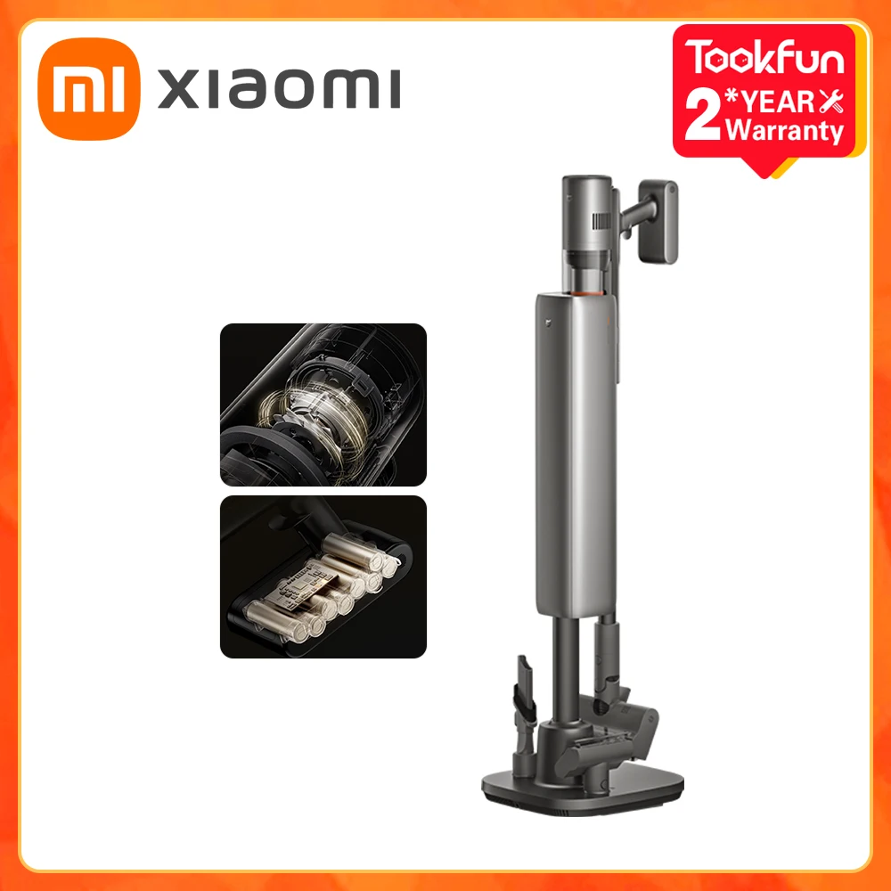 

Беспроводные пылесосы XIAOMI MIJIA 3, базовое издание, домашний ручной пылеуловитель, подметание, 260AW, сильное циклонное всасывание, приложение MIHOME