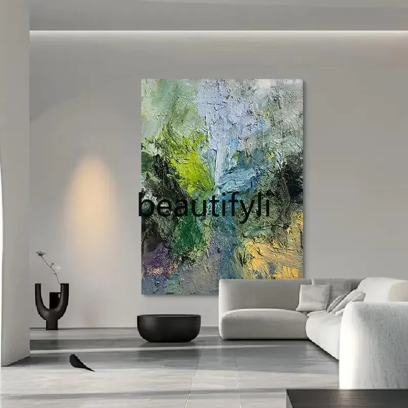 

D96 Hand-painted oil paintings at home, custom porch corridor hanging art living room murals