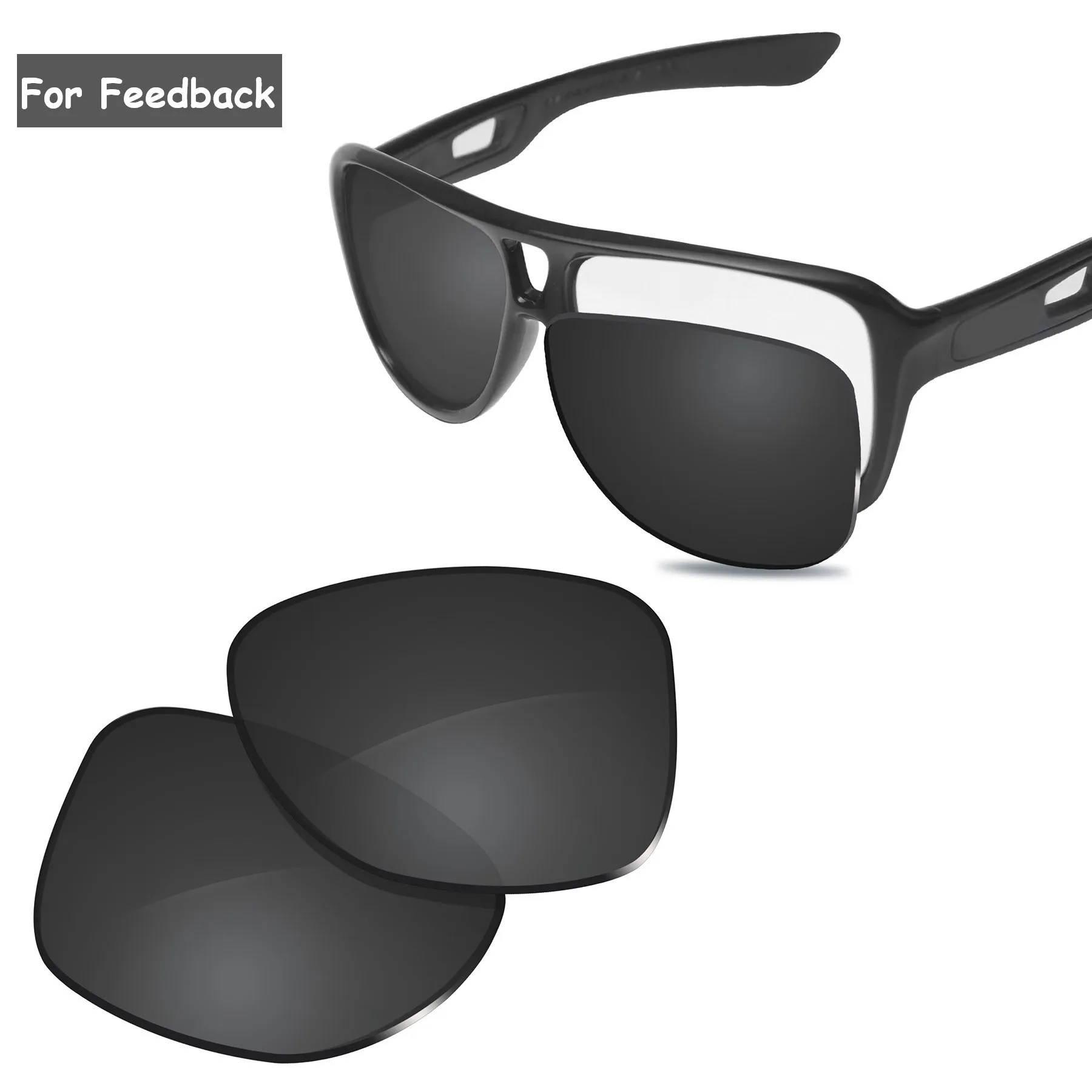 

Glintbay Polarized Replacement Lenses for Oakley Feedback OO4079 59mm Sunglasses (Only Lenses)