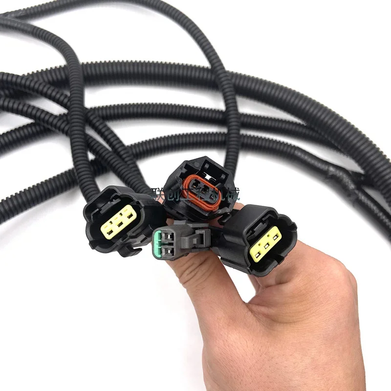 For  Hitachi ZAX120 200 240 270 330 360-6-3GHydraulic pump wiring harness plug Excavator accessories