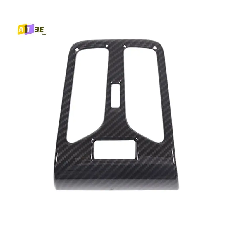 

A03E-For BMW X1 IX1 U11 2023 2024 Carbon Fiber Look Car Rear Air Vent Conditioning Outlet Cover Trim Auto Accessories