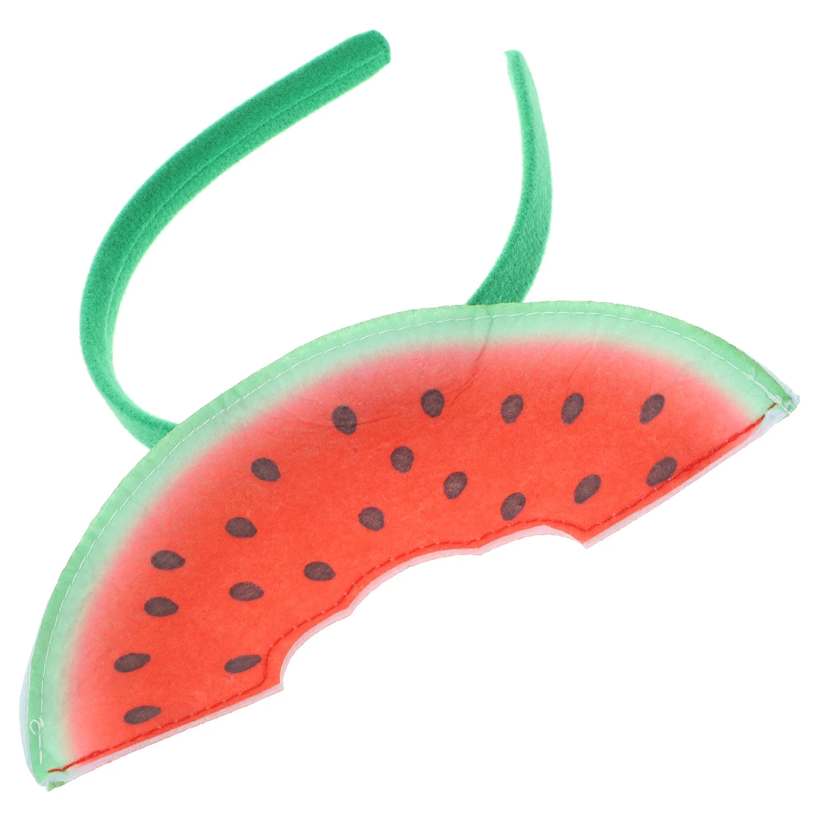 Watermelon Headband Hair Accessories Party Favors Hat Bopper Women for Heat Transfer Felt Cloth Decorations Toddler Kids Summer