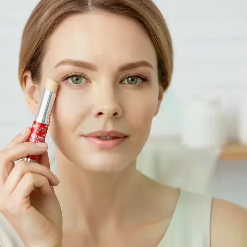 Retinol Moisturizing Eye Cream for Dark Circles Under Eye Bags Smoothing Lift Brighten for Women Eye Area Skincare