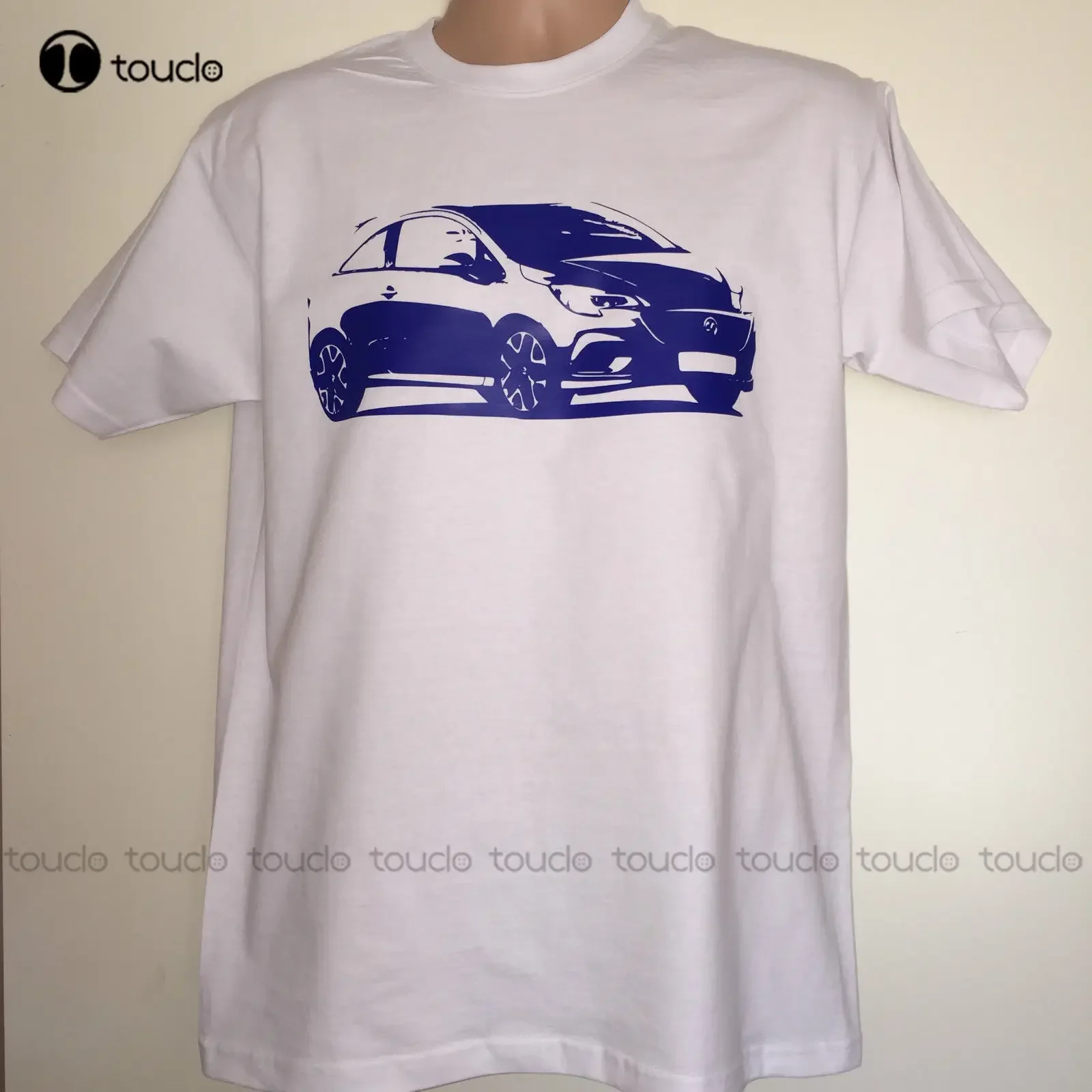 T-shirts de haute qualité pour hommes blanc et bleu Corsa VXR OPC Vauxhall Opel T-Shirt col rond adolescent T-Shirt personnalisé aldult adolescent unisexe
