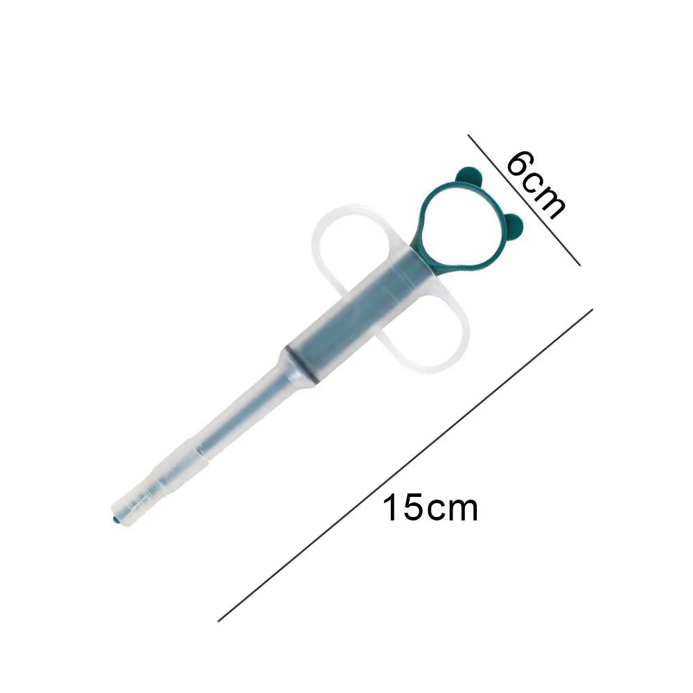 Multi-Purpose Feeder Pet Medicine Feeder Dispenser Tablet Syringe Feeder Soft Tip Cat Pill Shooter Pet Pills Applicator