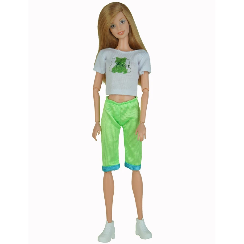12 Zoll 30 cm Puppenkleidung, handgefertigt, lässiger Stil, Puppen-Outfit, geeignet für BJD-Puppen, modisches Kostüm-Set, Kawaii, Hauspuppe, DIY-Spielzeug – Detail 24