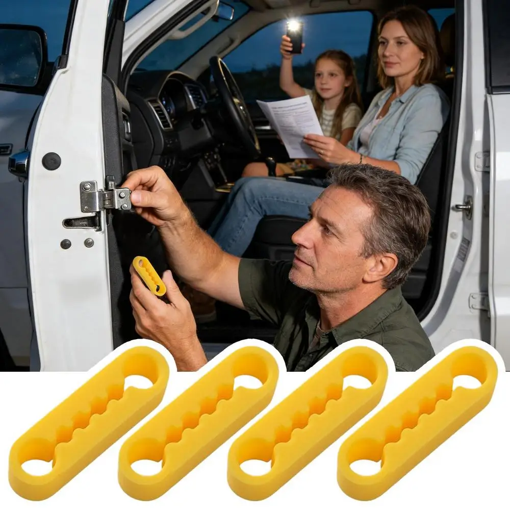 Autotür-Stoßdämpfer-Pads aus Silikon, elastische Dämpferkissen, Autotür-Stoßdämpfer-Polster für Fahrzeuge, Wohnmobile, LKWs, Automobilbereich – Detail 14