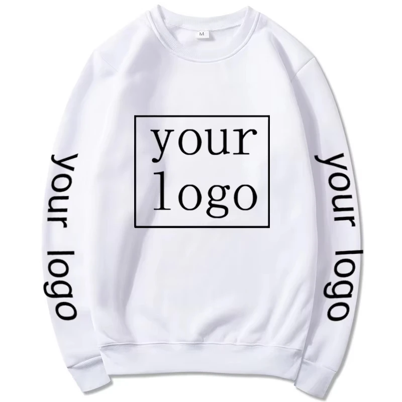 Custom Sweatshirt Men DIY Sportswear Design Yourself Pattern Text Top Wear 3D Printed Your LOGO Women Pullover Trendy Streetwear