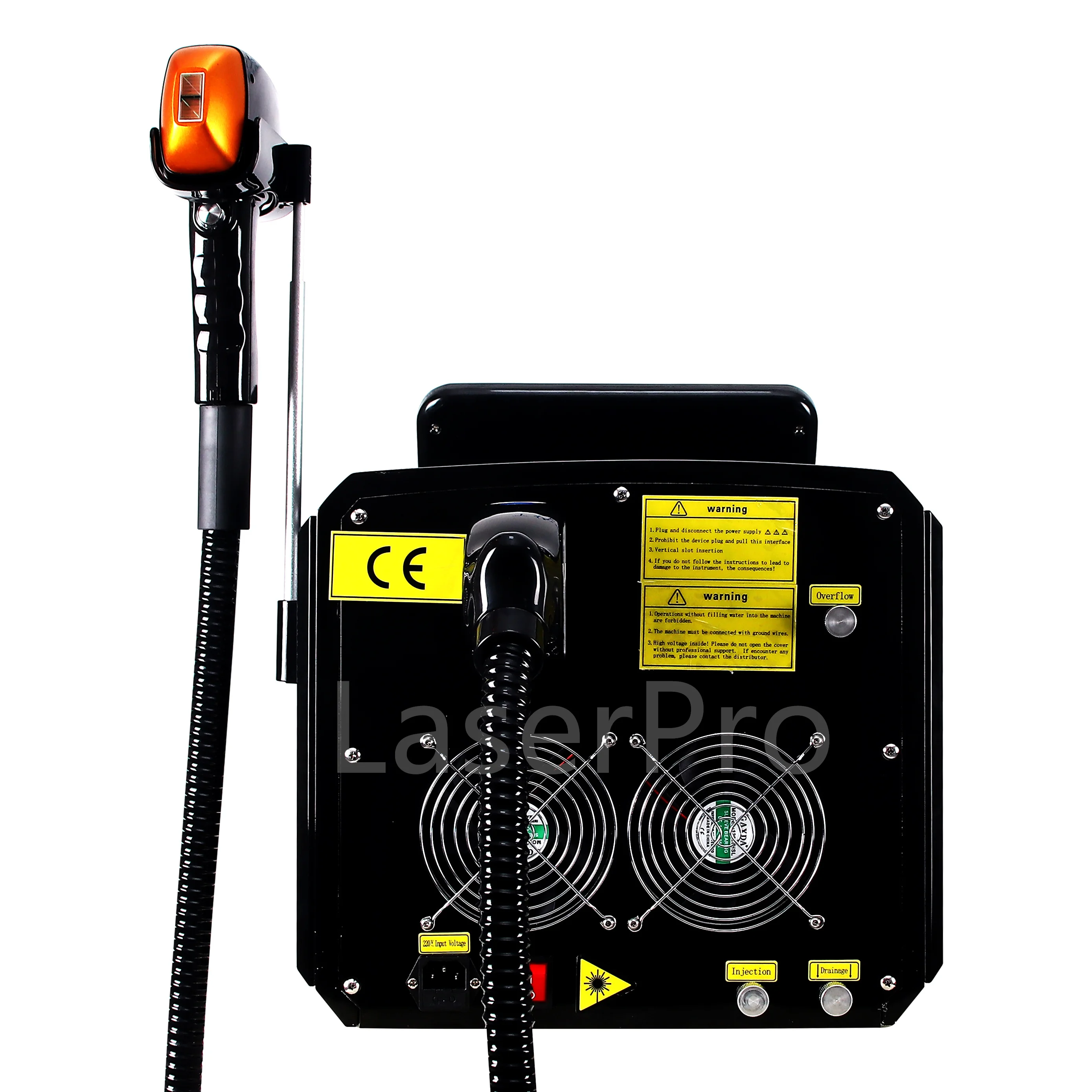 プロ仕様ポータブル808nmダイオードレーザー脱毛器アイスプラチナチタン3波長ダイオードレーザー脱毛機