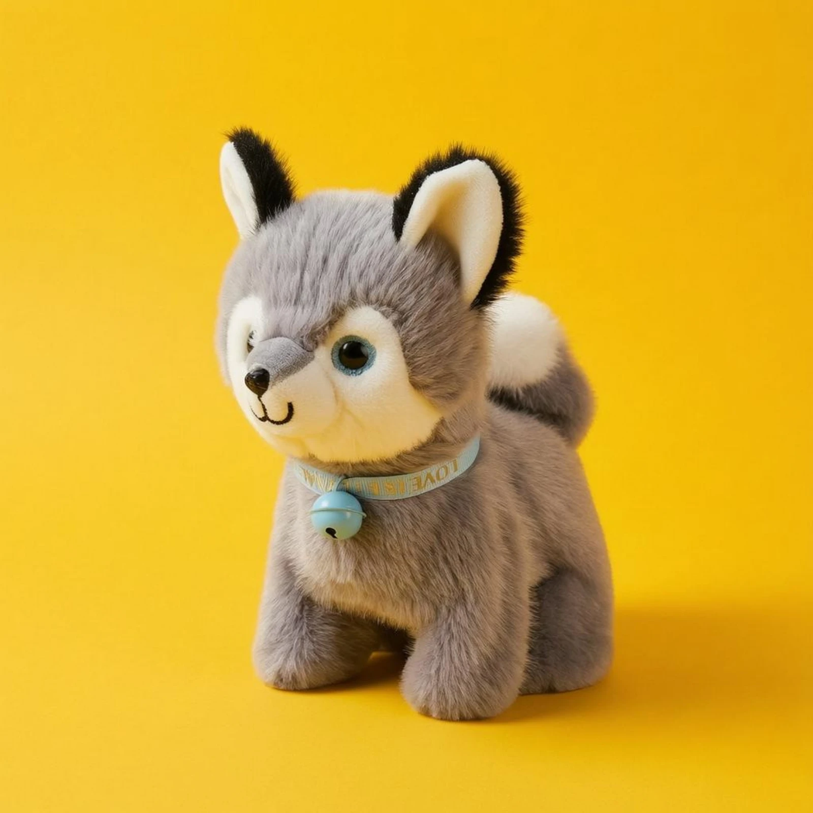 

Electric Stuffed Dog Animated Walking Stuffed Dog Interactive Puppy Toy Sound-Making Electronic Pet Battery-Powered