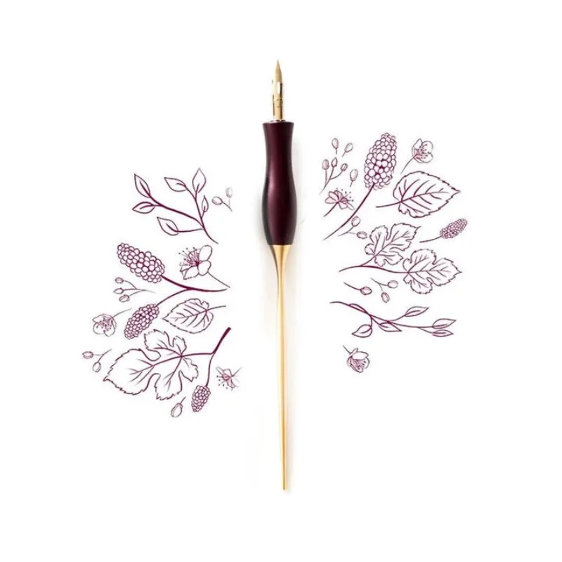 

Calligraphy dipping pen round character