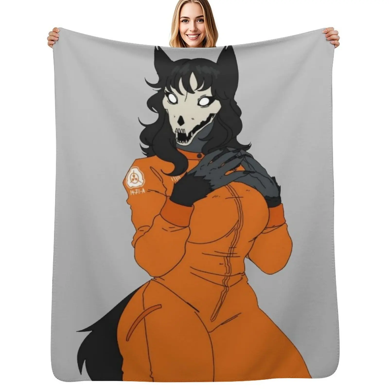 

SCP 1471 Throw Blanket Flannel for sofa Luxury Designer Blankets For Baby Blankets