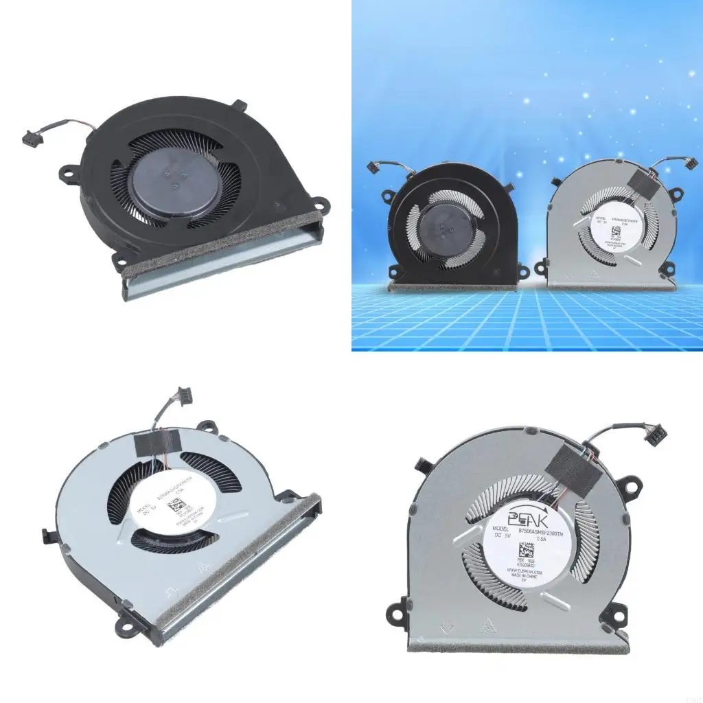 C90F TR911 AIR EDITION 911AIR NEBULA 게임용 노트북을위한 C90F 금속 CPU 냉각 팬