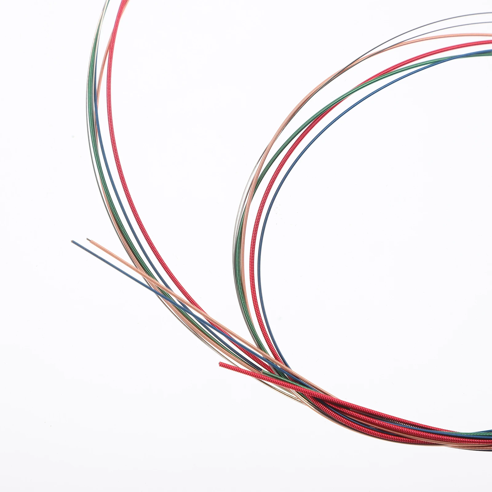 

6 Pcs Colorful Strings Guitar Accessories for Beginners Bulk Accessory Steel Acoustic Part Parts