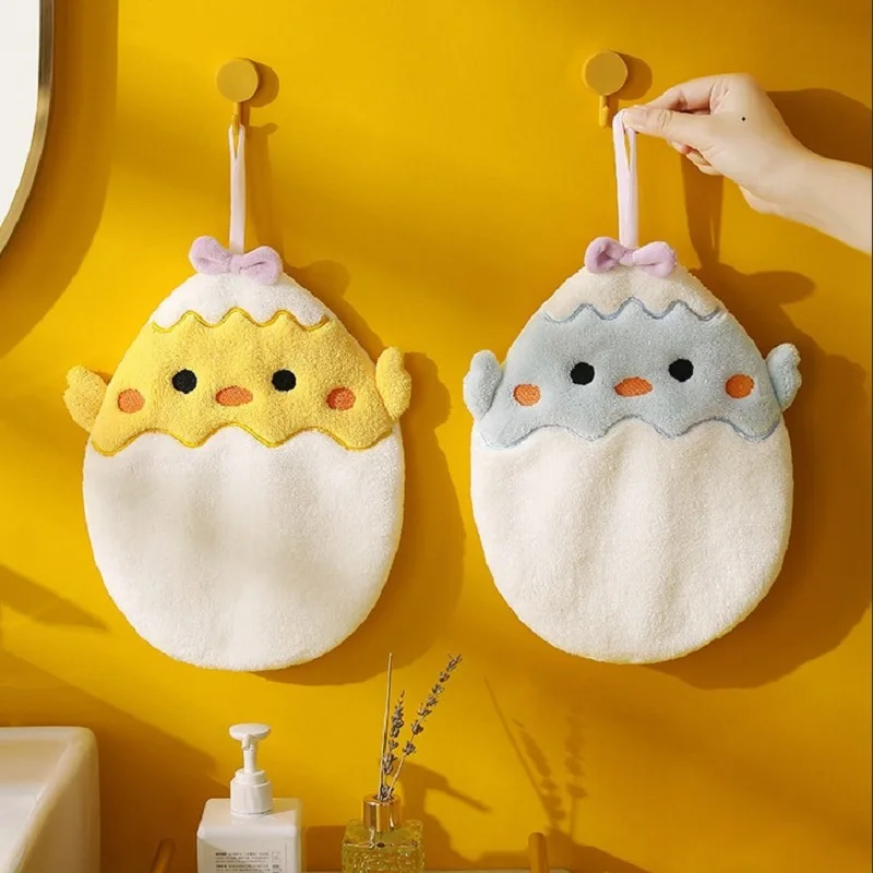 

Cartoon Animal Hand Towels Microfiber Absorbent Soft Dishcloth Children Cute Towel Handkerchief For Home Kitchen Bathroom