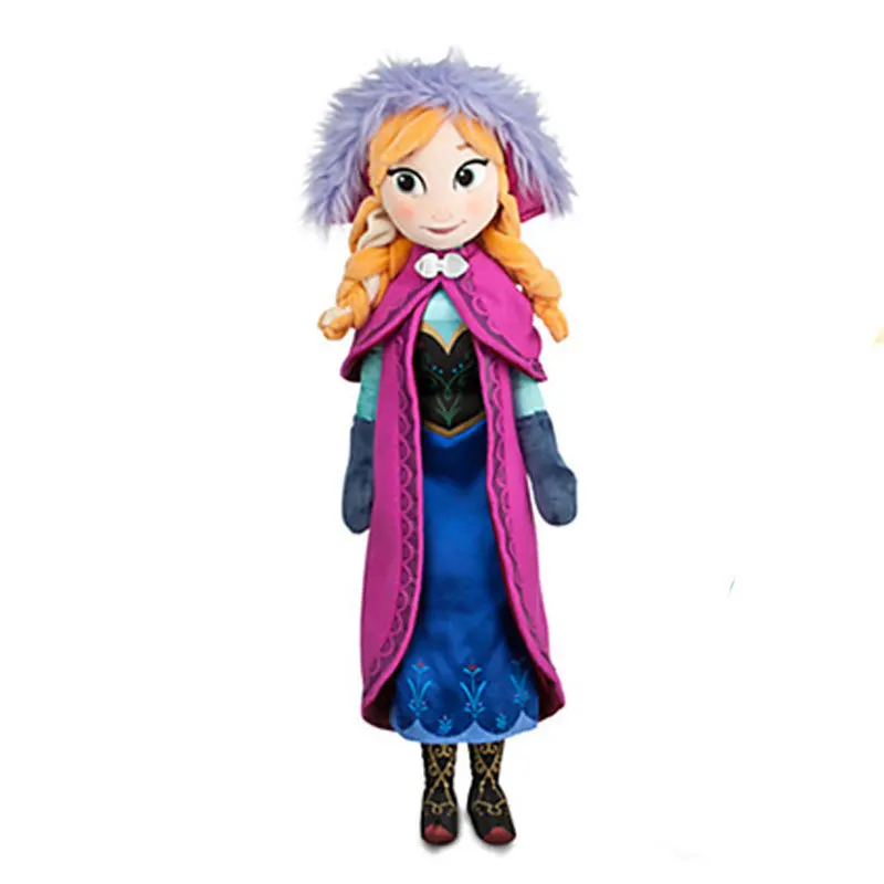 Anime Frozen Anna Elsa Olaf Lalki Królowa Śniegu Księżniczka Anna Elsa Zabawki Pluszowe Maskotki dla Dzieci Prezent na Boże Narodzenie