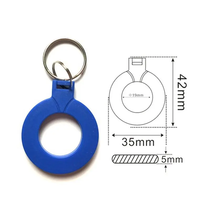 حار تريند-10 قطعة 13.56 ميجا هرتز CUID Keyfobs CUID للتغيير MF S50 1K IC مفاتيح Keyfobs رمز العلامات NFC استنساخ نسخة كتلة 0 UID للكتابة #5