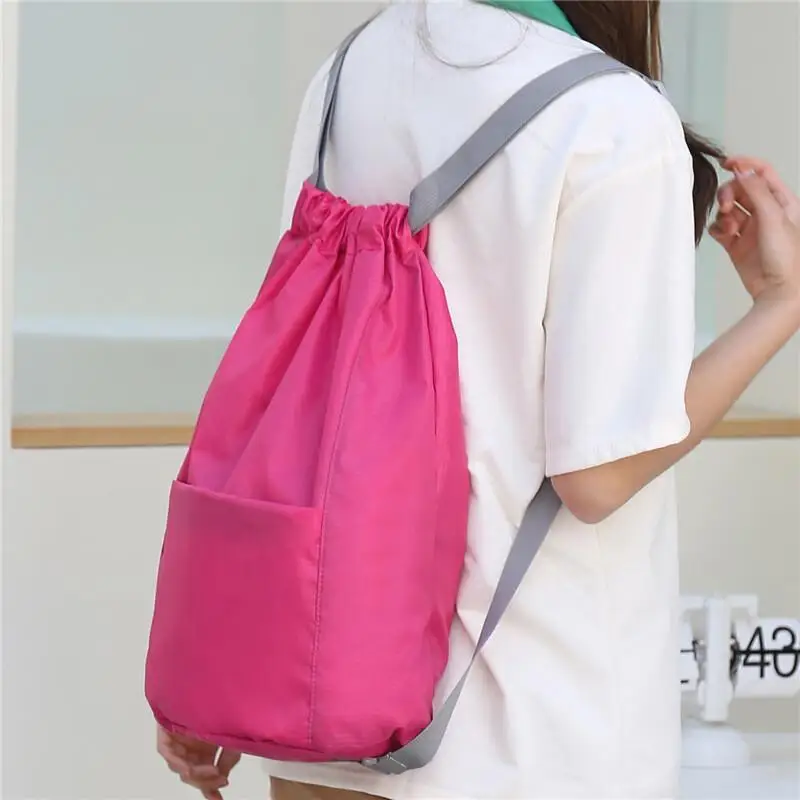 

Водонепроницаемая многофункциональная портативная сумка для хранения больших вместительных упражнений для баскетбола и футбола с несколькими карманами на шнурке