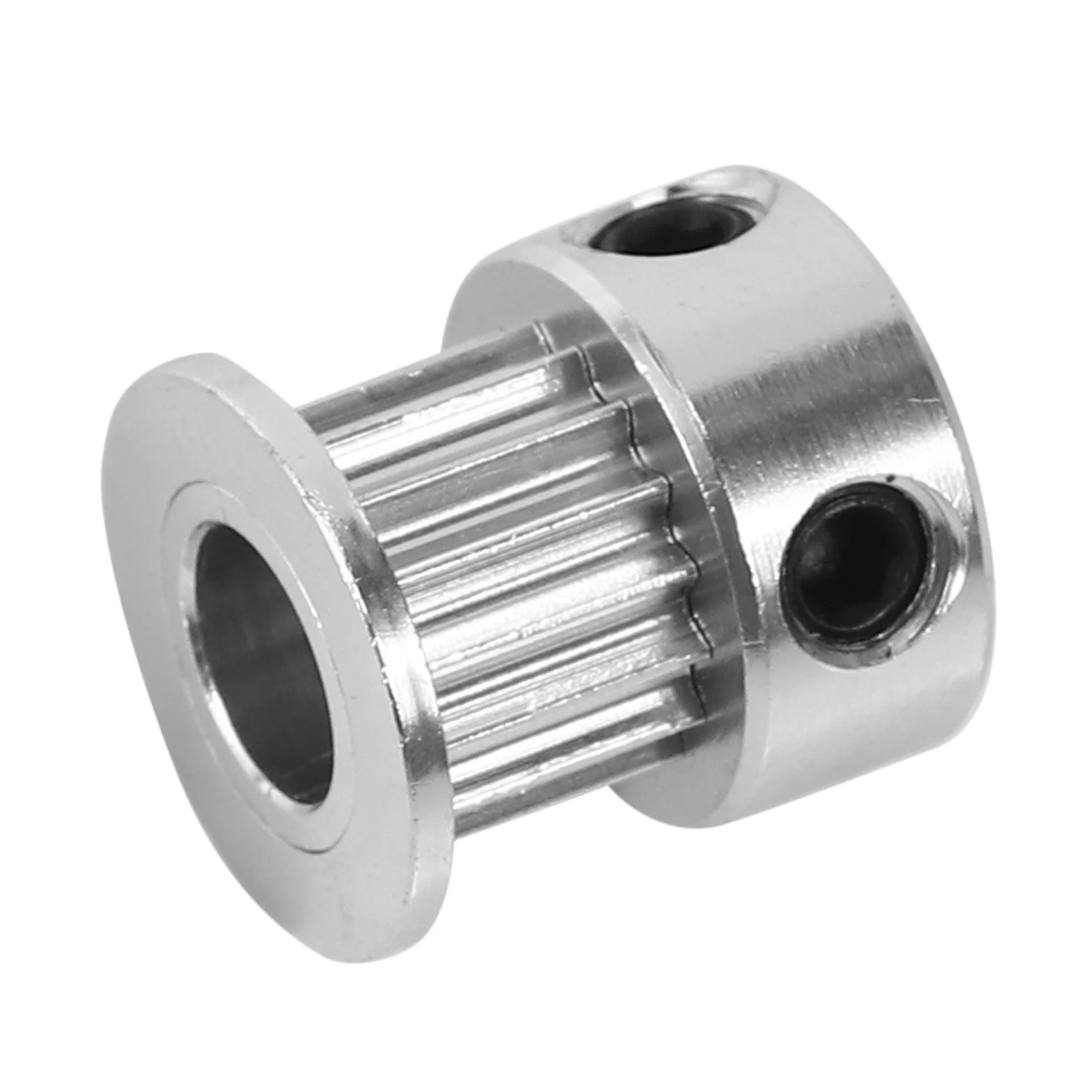Aluminum GT2 16 Teeth 6mm Bore Timing Belt Pulley Flange Synchronous Wheel for 3D Printer